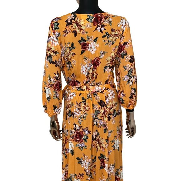 ✨ Farm Rio for Anthropologie Floral Wrap Maxi Dress – L Petite - Picture 7 of 15